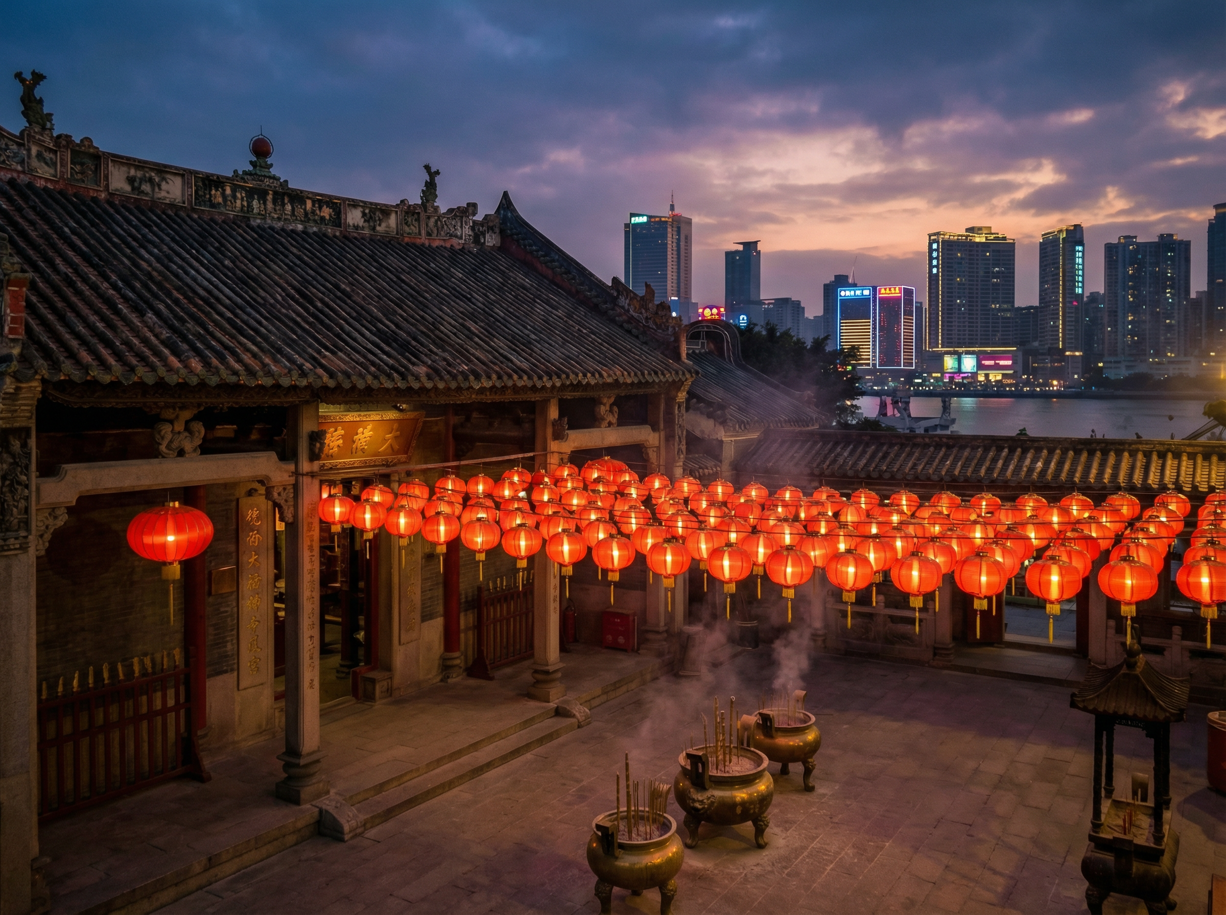 永利娱乐 - 澳门妈阁庙黄昏